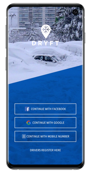 dryft the uber of snow plowing